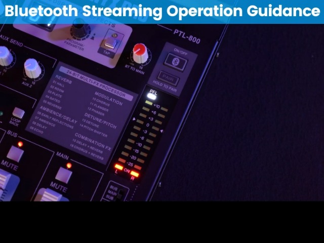 Amazon.com: Professional 8-Channel Audio Mixer, Phenyx Pro DJ